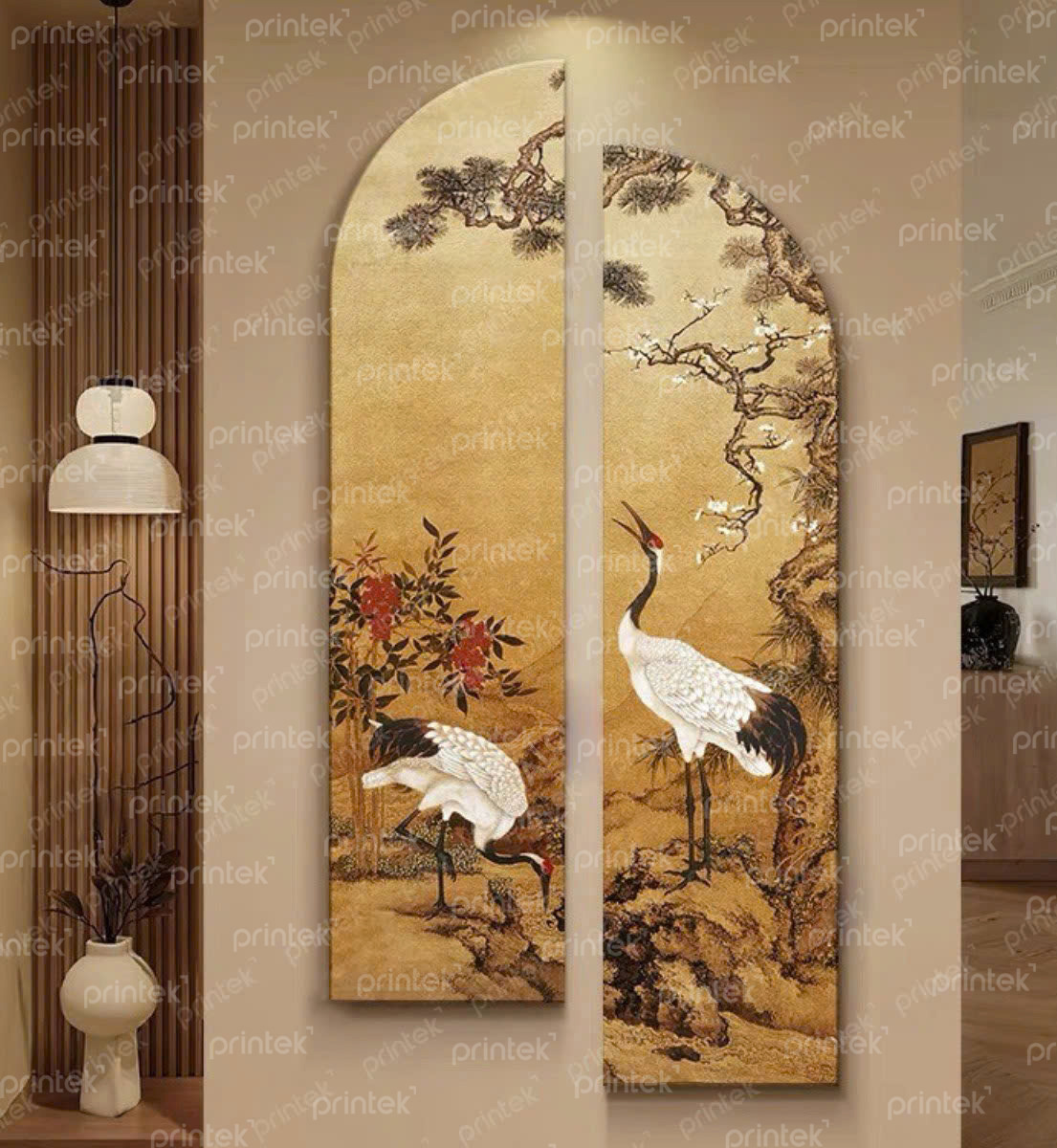 Tranh tùng hạc diên niên