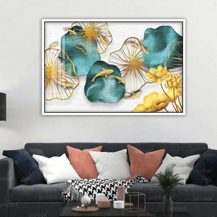 Tranh canvas trừu tượng, đã có khung – MS5054