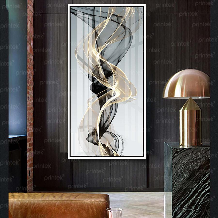 Tranh canvas trừu tượng, đã có khung – MS5177