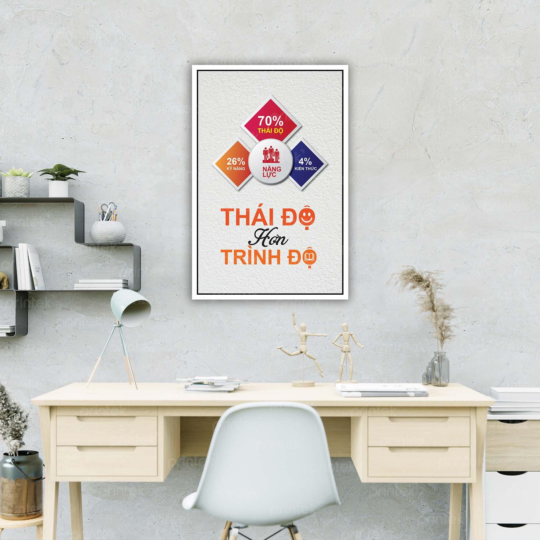Tranh động lực văn phòng, tranh slogan – DL001-125