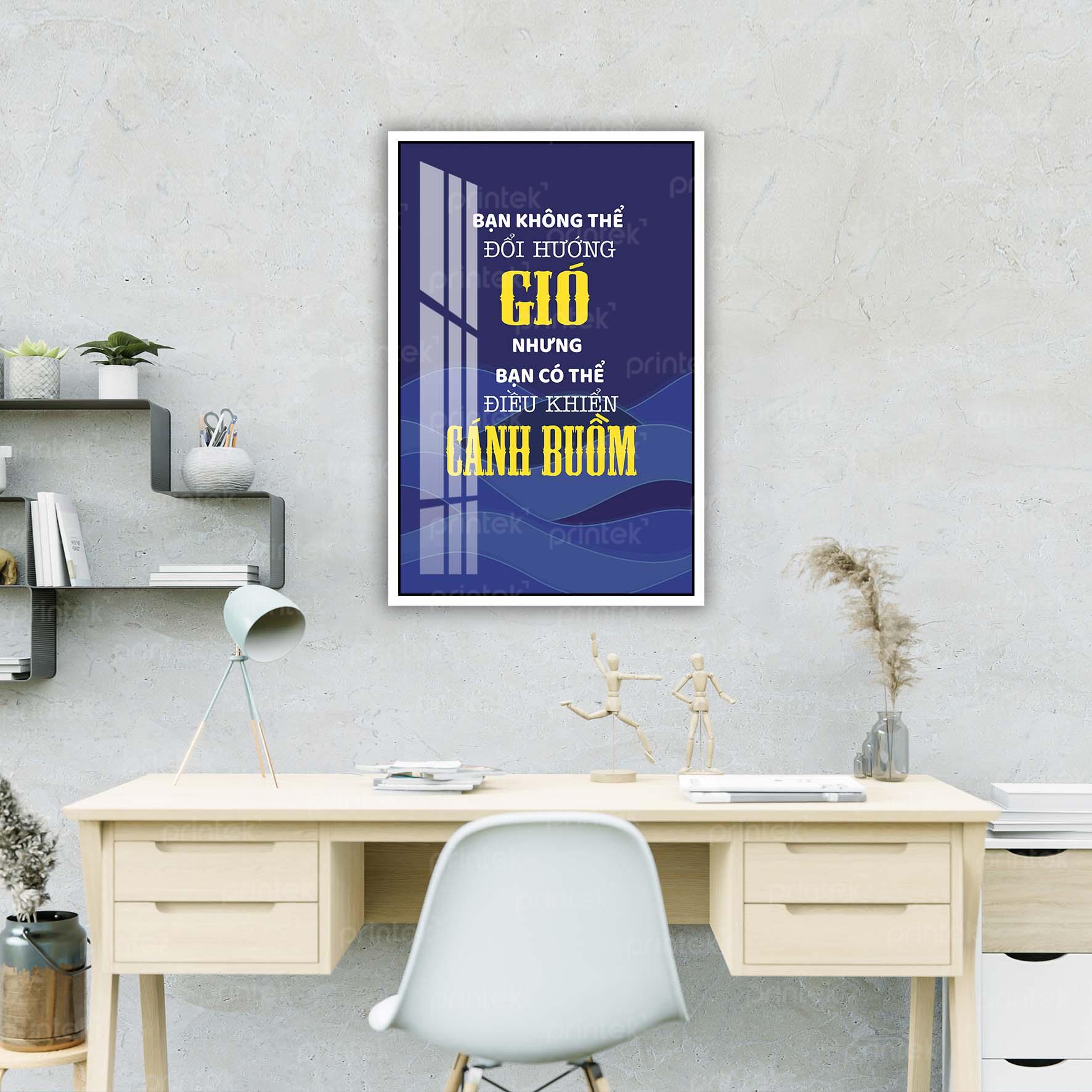 Tranh động lực văn phòng, tranh slogan – DL001-36